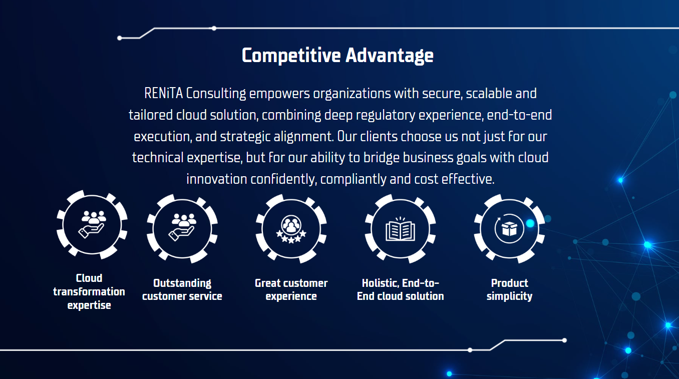 Renita IT Consulting competitive advantage